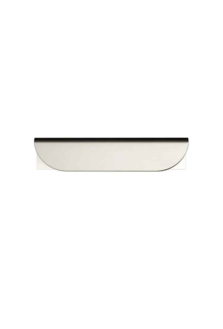 Meir Öppen Edge Pull 75mm Cabinet Handle - Brushed Nickel