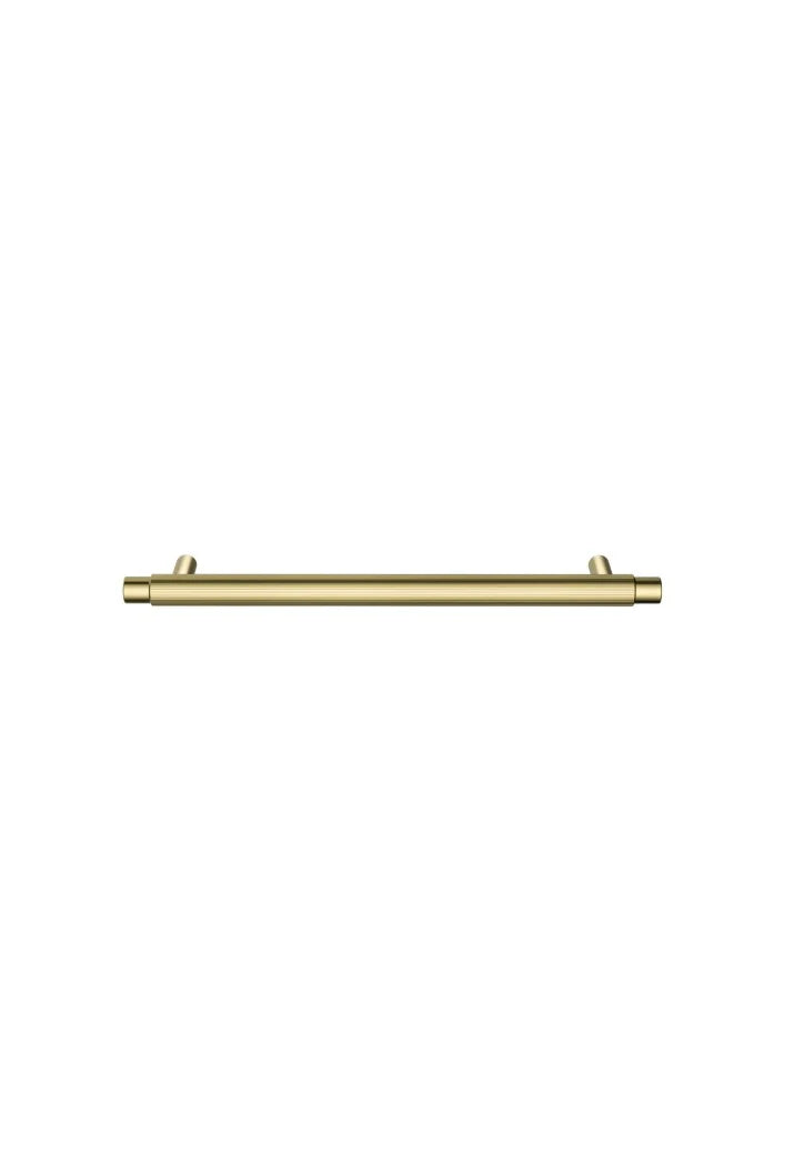 Meir Öppen Pull 200mm Cabinet Handle Linear Knurled - Tiger Bronze
