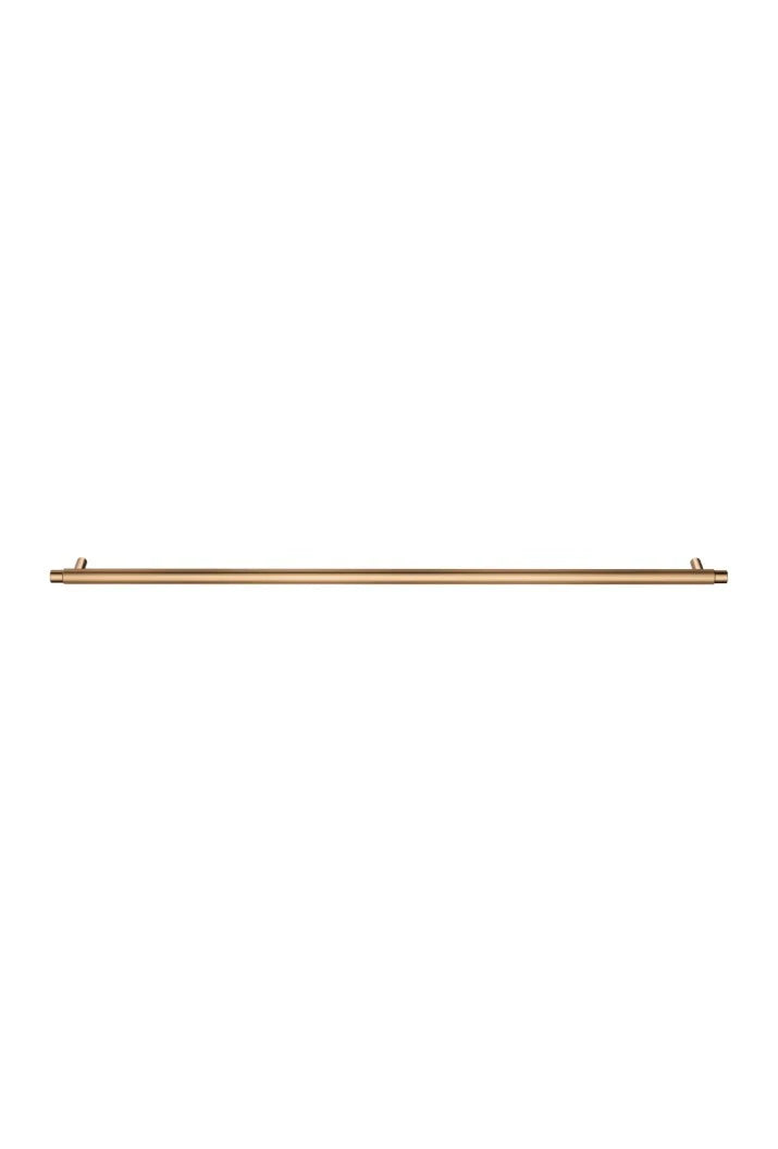 Meir Öppen Pull 520mm Cabinet Handle Linear Knurled - Lustre Bronze