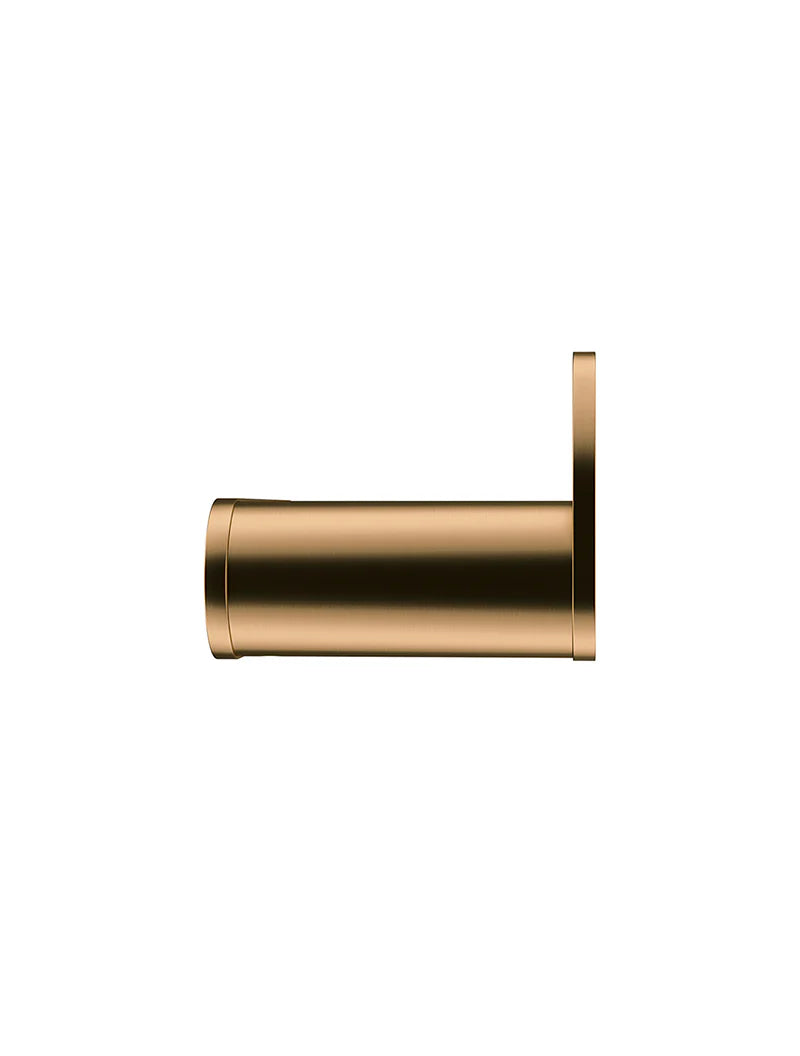 Meir Curvaé Double Robe Hook Brushed Copper