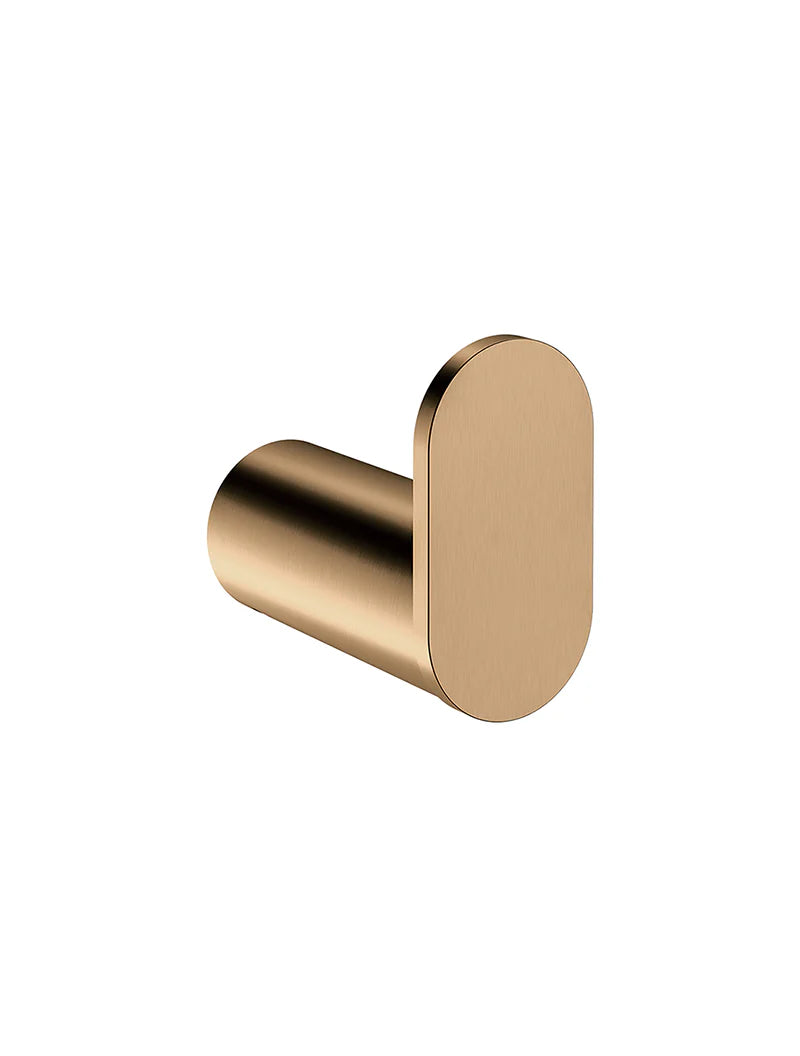 Meir Curvaé Single Robe Hook Lustre Bronze