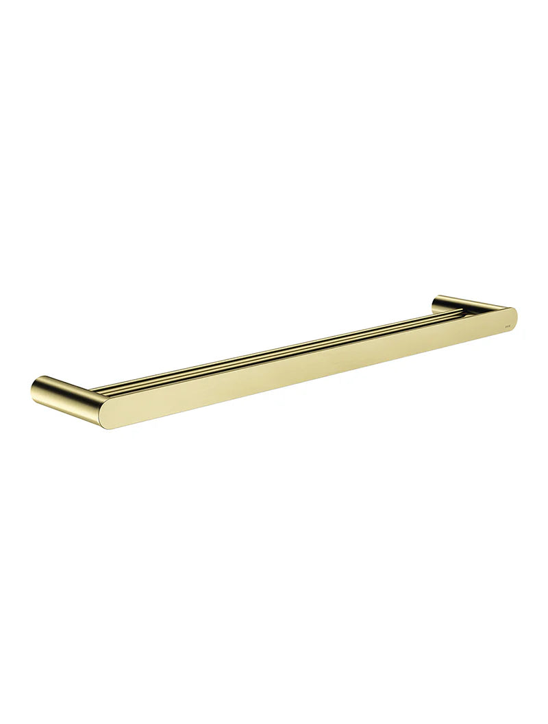 Meir Curvaé Double Towel Rail 600mm PVD Tiger Bronze Finish
