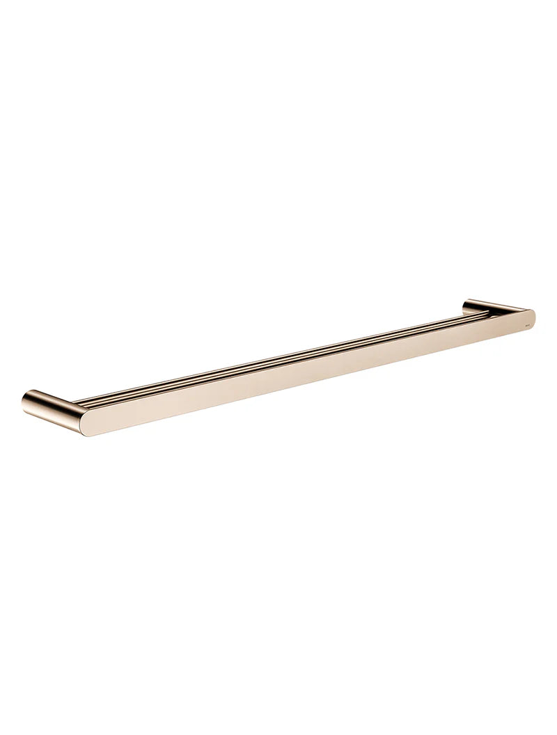 Meir Curvaé Double Towel Rail 800mm Champagne