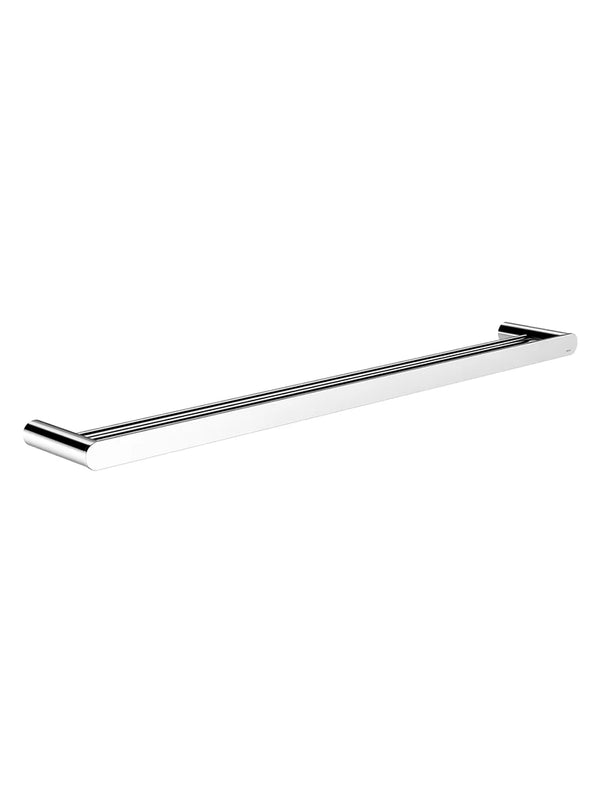 Meir Curvaé Double Towel Rail 800mm Polished Chrome