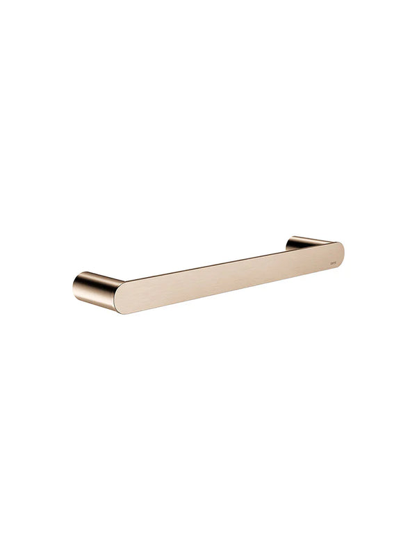 Meir Curvaé Single Towel Rail 300mm Champagne