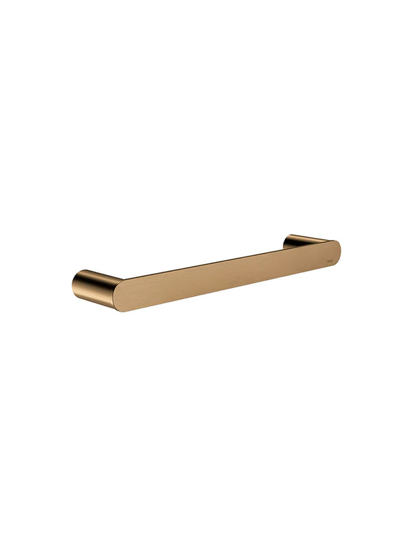 Meir Curvaé Single Towel Rail 300mm PVD Lustre Bronze