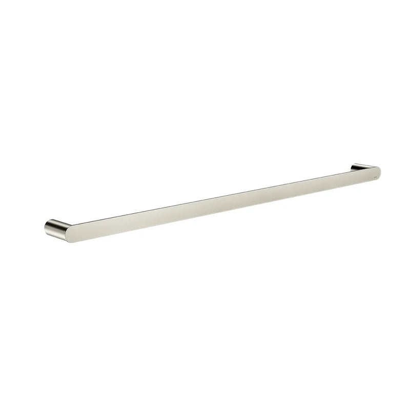 Meir Curvaé Single Towel Rail 800mm - PVD Brushed Nickel — image 1