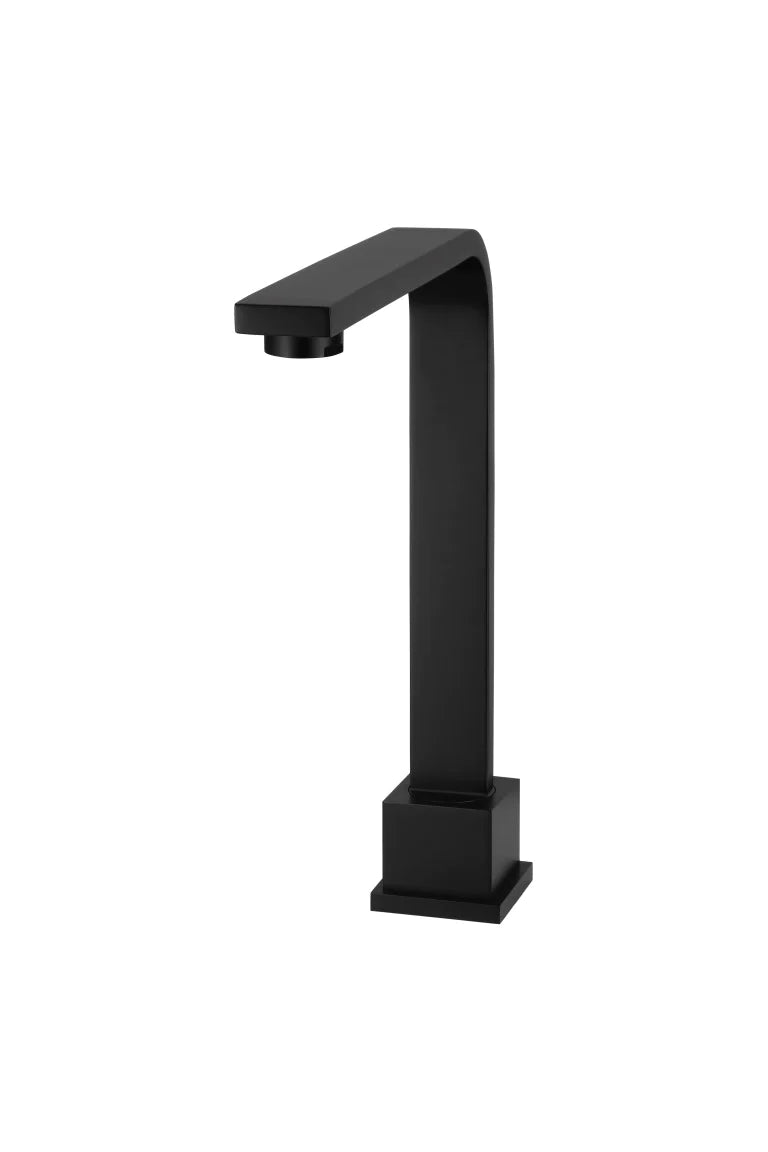 Meir Square High Rise Swivel Hob Spout Matte Black