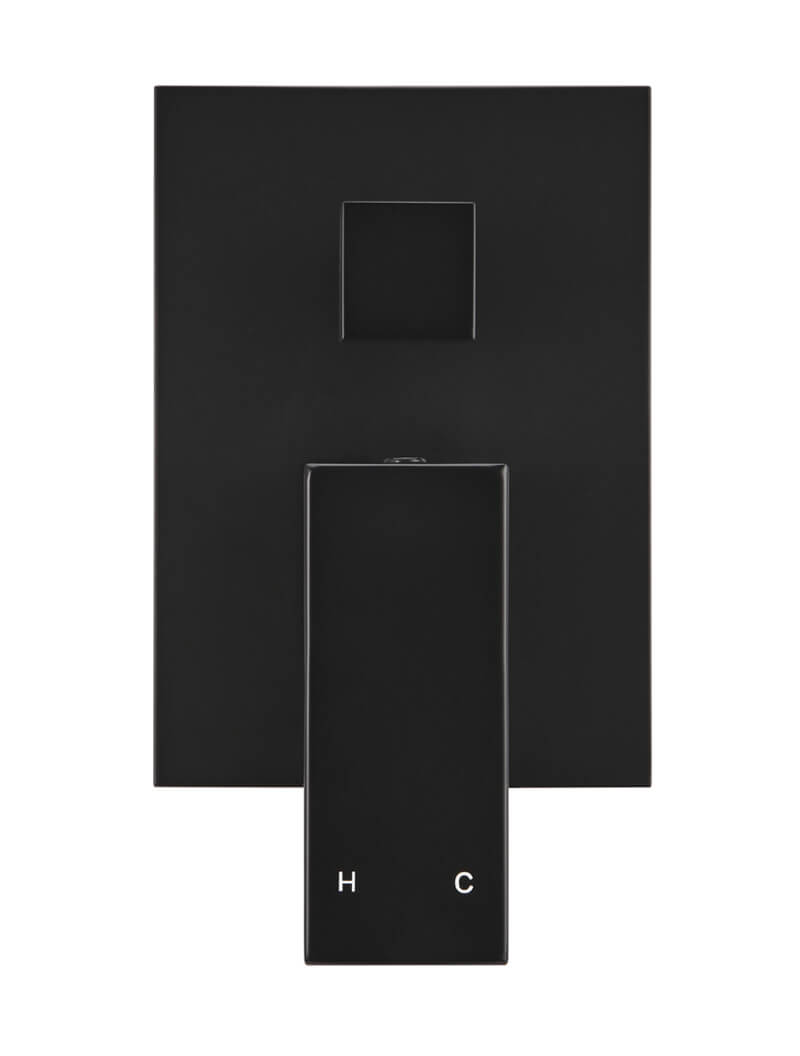 Meir Square Diverter Mixer Matte Black