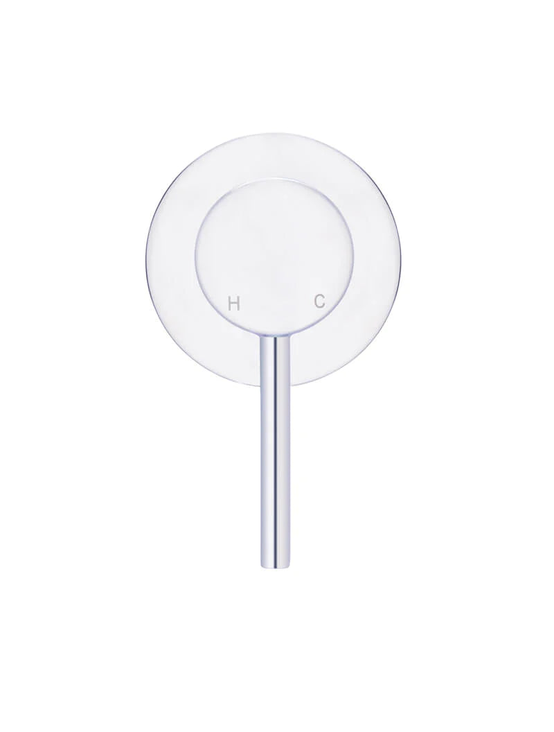 Meir Round Wall Mixer - Chrome