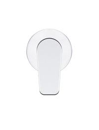Meir Round Paddle Wall Mixer - Polished Chrome — view 3