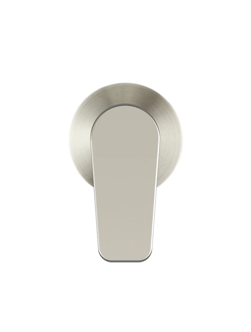 Meir Round Paddle Wall Mixer Brushed Nickel