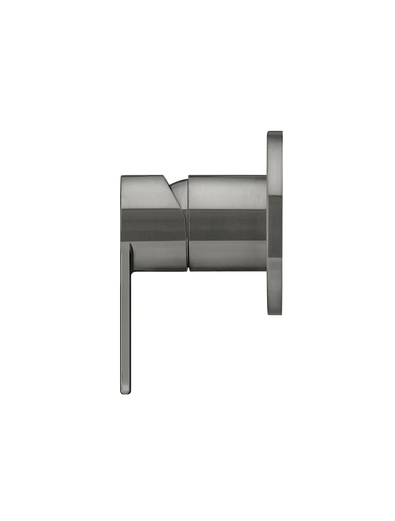 Meir Round Paddle Wall Mixer Set Shadow