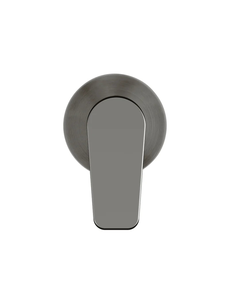 Meir Round Paddle Wall Mixer Set Shadow