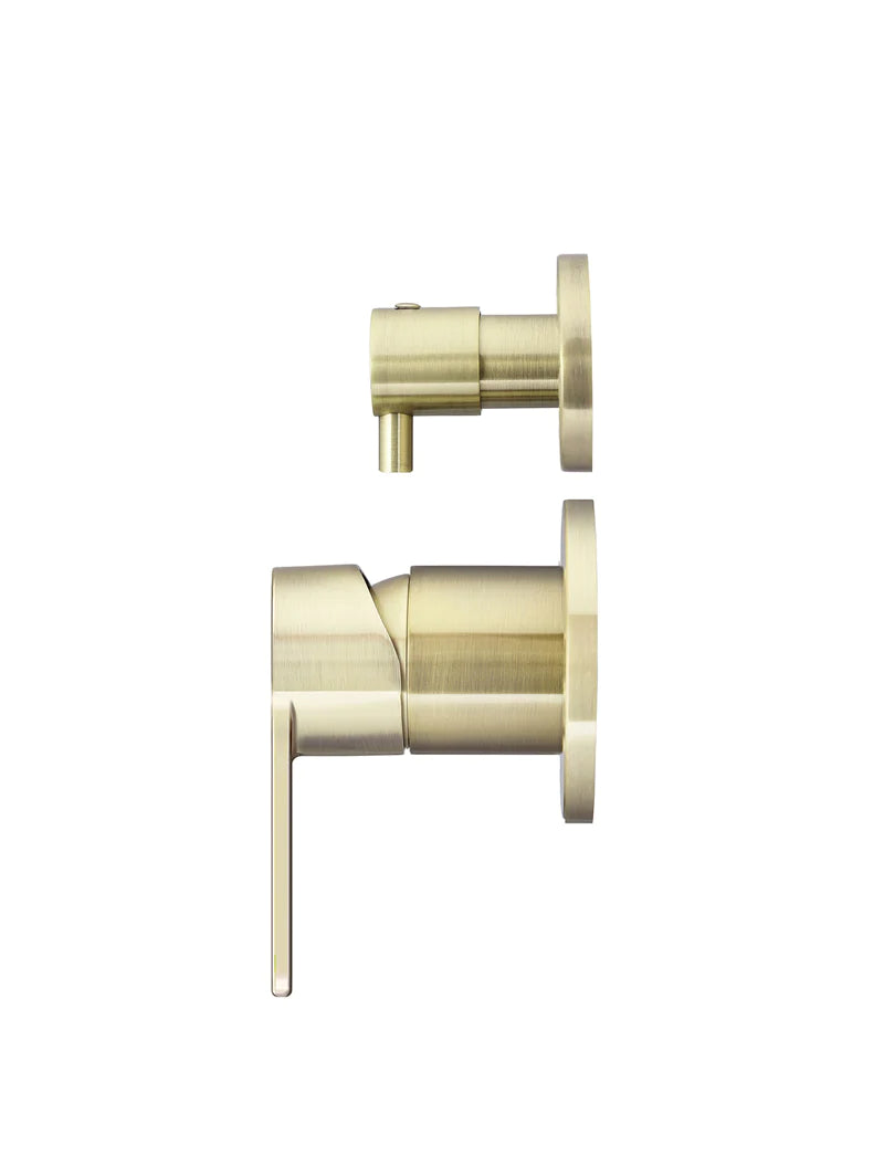 Meir Round Paddle Diverter Mixer Tiger Bronze