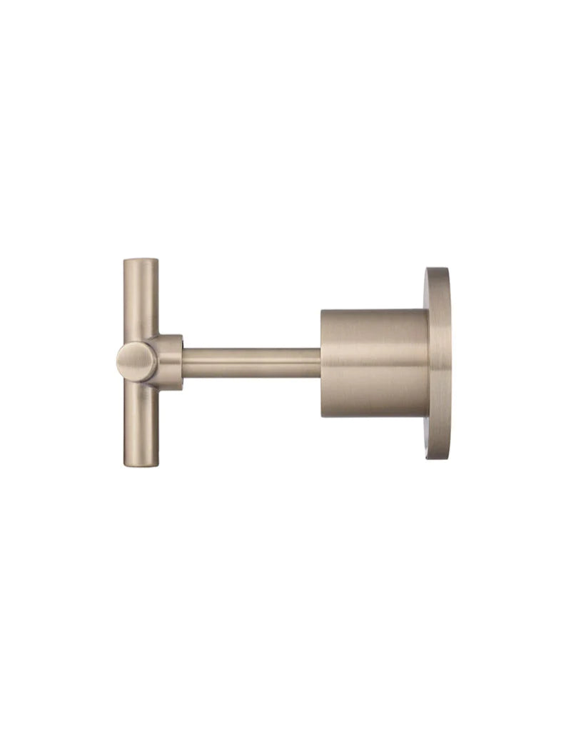 Meir Round Cross Jumper Valve Wall Top Assemblies Champagne