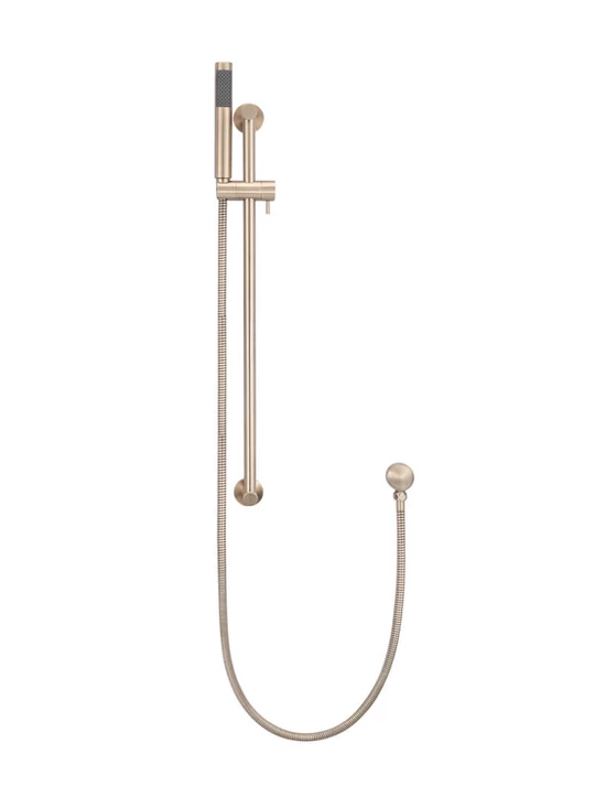 Meir Round Shower on Rail Champagne