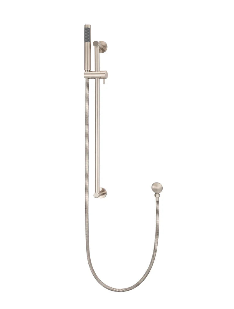 Meir Round Shower on Rail Champagne