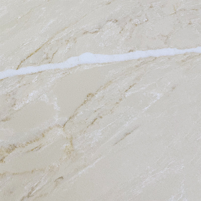 Fienza Marmo Latte Silica Free Stone Top, Pill Full Depth, 1200mm