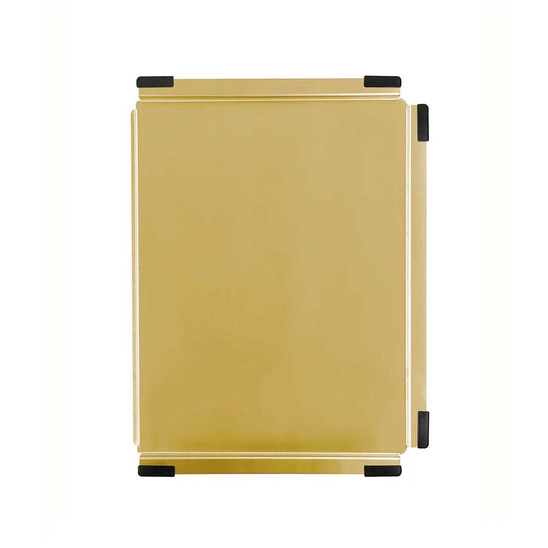 Meir Dish Draining Tray Brushed Bronze Gold