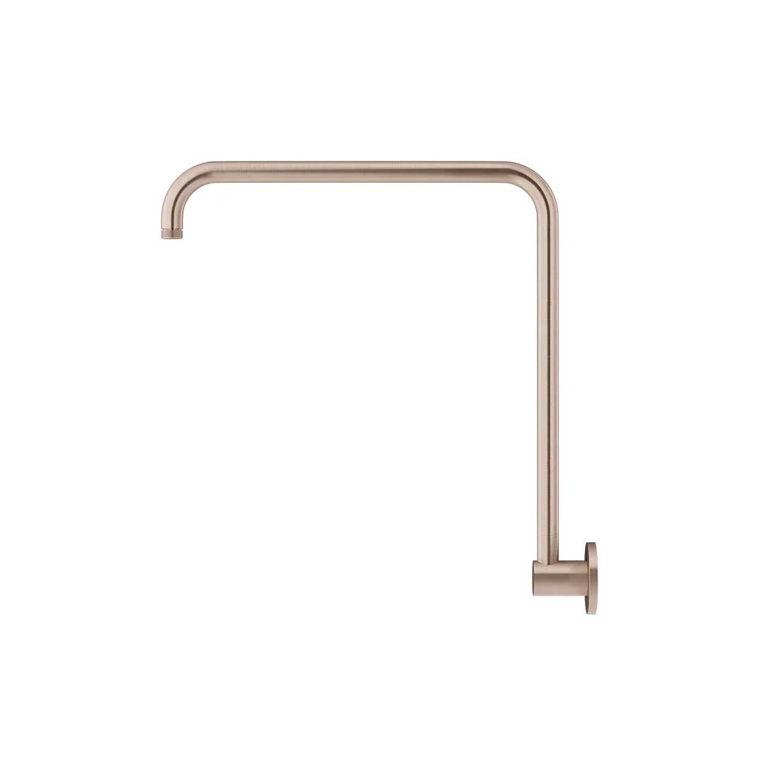 Meir High Rise Shower Arm Champagne
