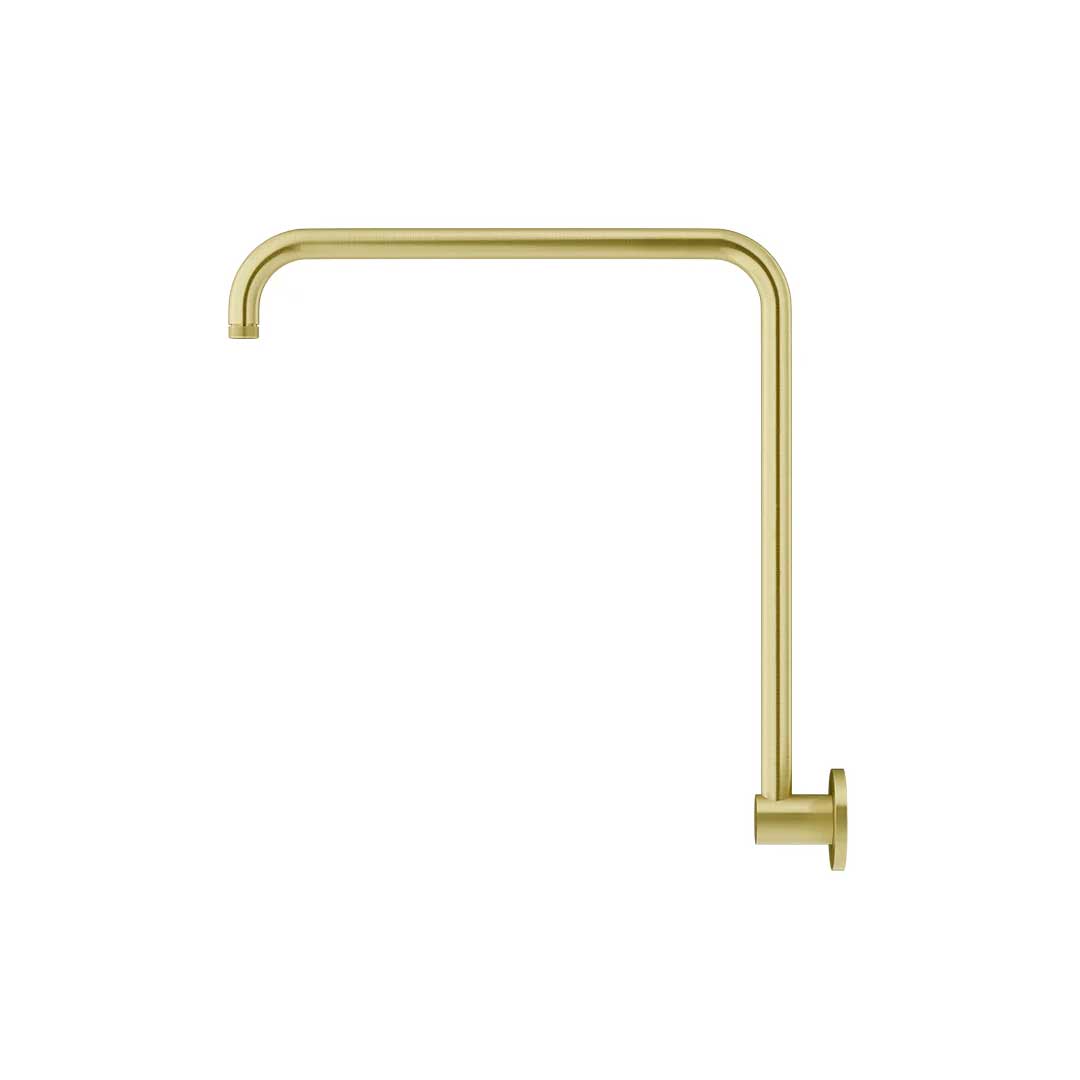 Meir High Rise Shower Arm Tiger Bronze