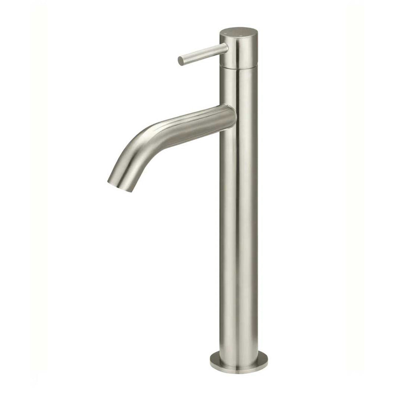 Meir Piccola Tall Basin Mixer with 130mm PVD Brushed Nickel