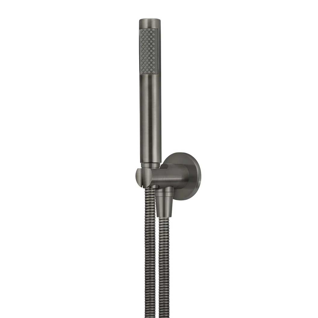 Meir Round Hand Shower on Bracket - Shadow