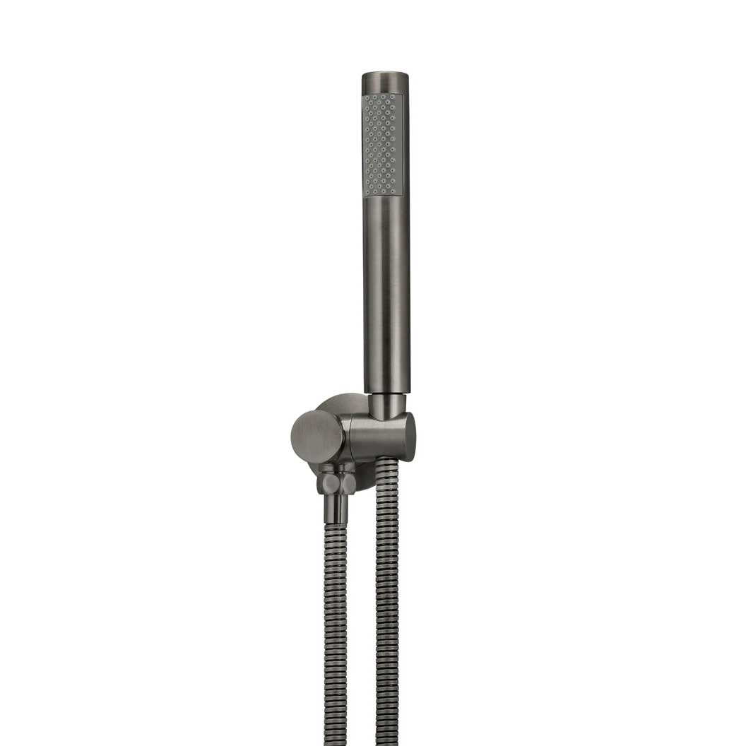 Meir Round Hand Shower on Swivel Bracket - Shadow