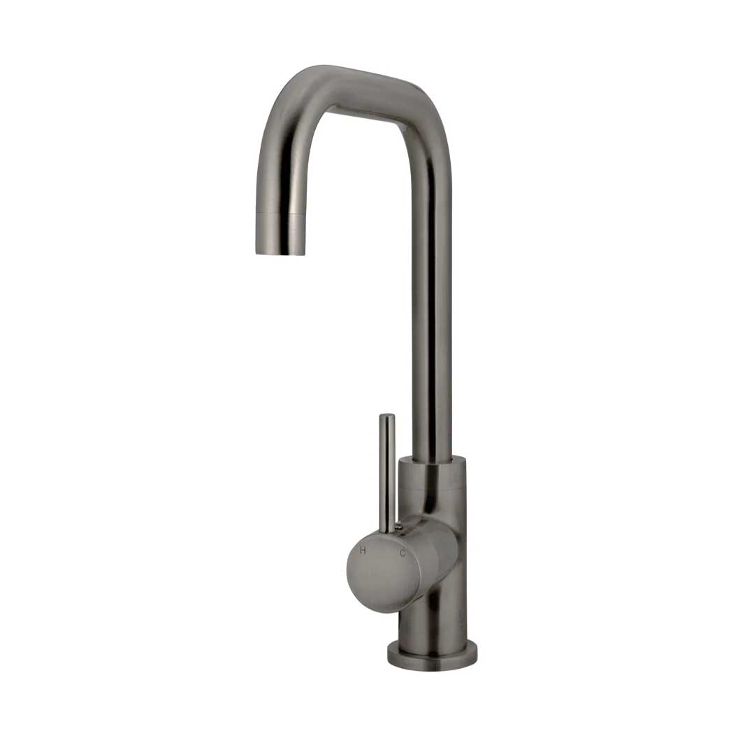 Meir Round Kitchen Mixer - Shadow