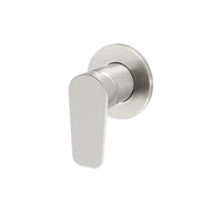 Meir Round Paddle Wall Mixer - Warm Brushed Nickel