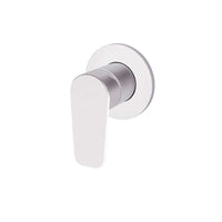 Meir Round Paddle Wall Mixer - Polished Chrome