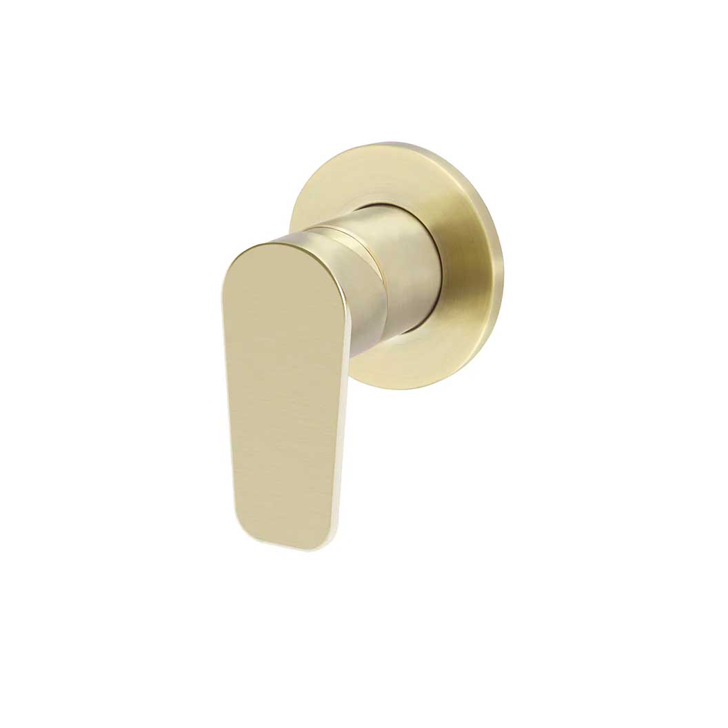 Meir Round Paddle Wall Mixer Tiger Bronze