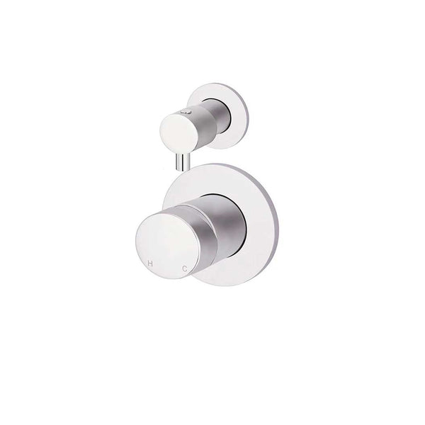 Meir Round Pinless Diverter Mixer Polished Chrome