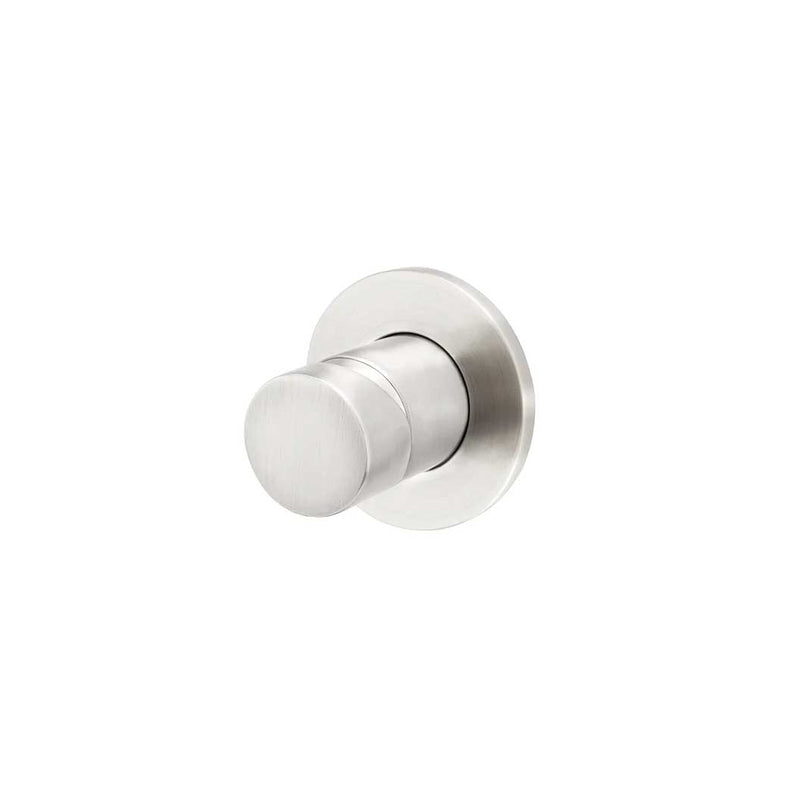 Meir Round Pinless Wall Mixer Brushed Nickel