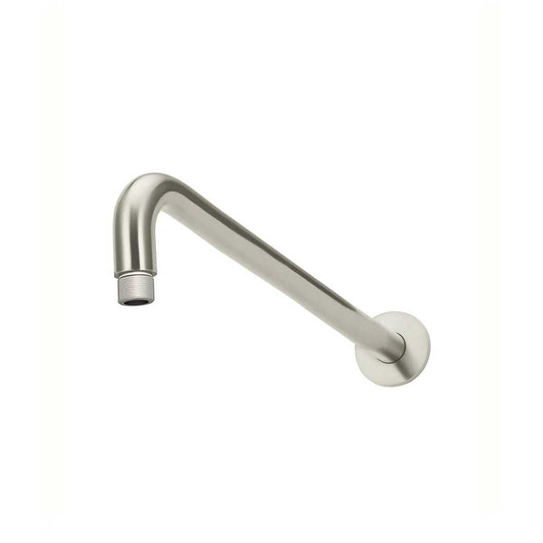 Meir Round Wall Mounted Shower Arm 400mm PVD Brushed Nickel