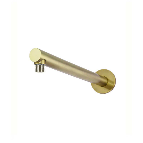 Meir Round Wall Shower Arm 400mm PVD Tiger Bronze