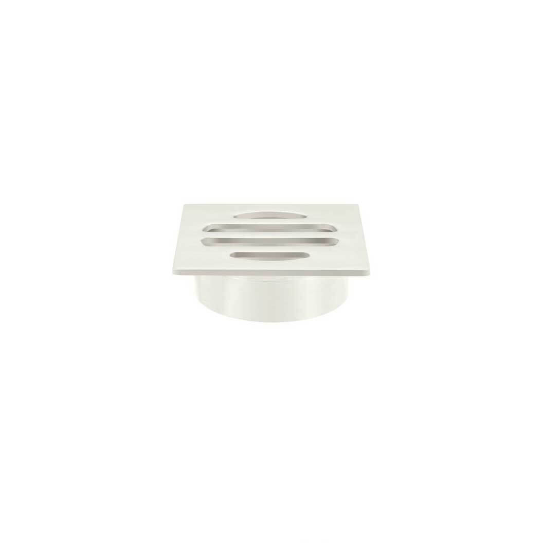 Meir Square Floor Grate Shower Drain 50mm Outlet - Brushed Nickel