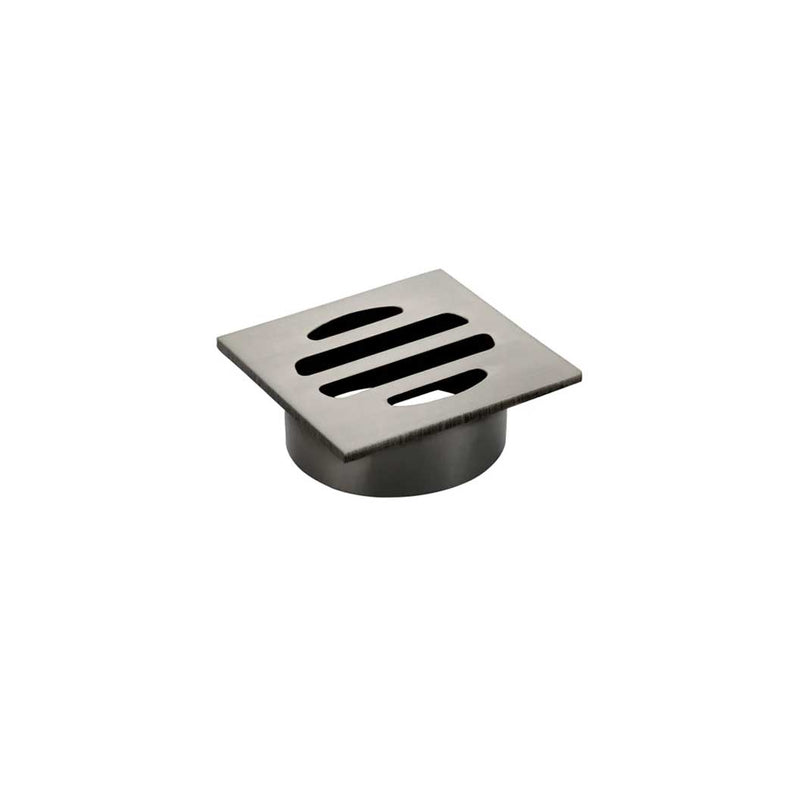 Meir Square Floor Grate Shower Drain 50mm Outlet - Shadow