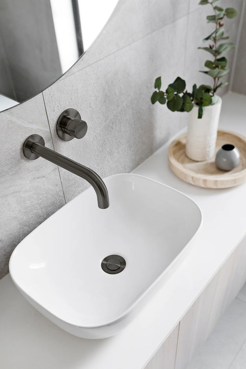 Meir Round Pinless Wall Mixer Shadow
