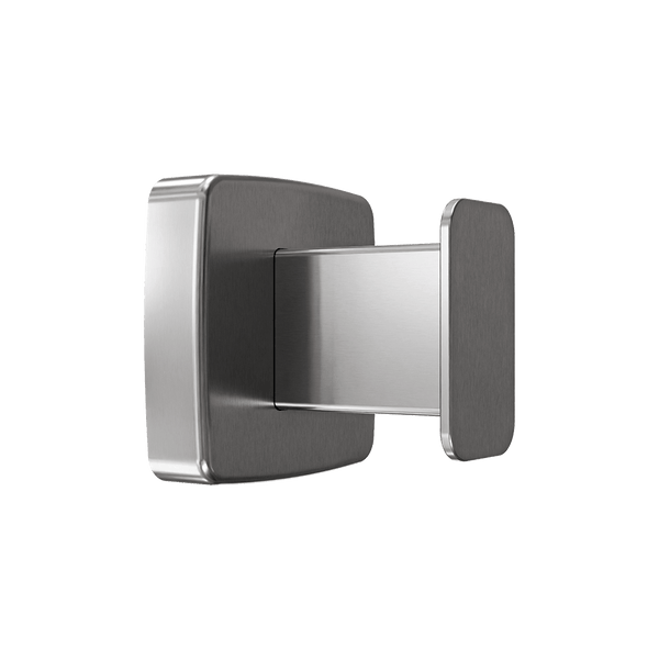 Metlam Single Robe Hook - Satin Stainless Steel