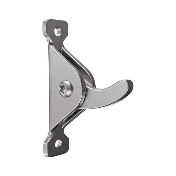 Metlam Collapsible Coat Hook - Satin Stainless Steel