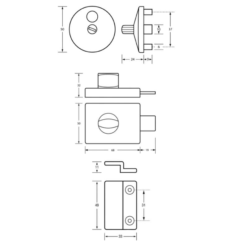 Metlam 300 Series Lock & Indicator Set - product image 2