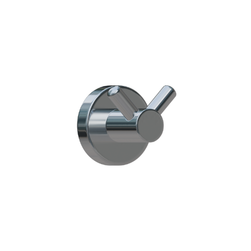 Metlam Double Coat Hook - Polished Stainless Steel