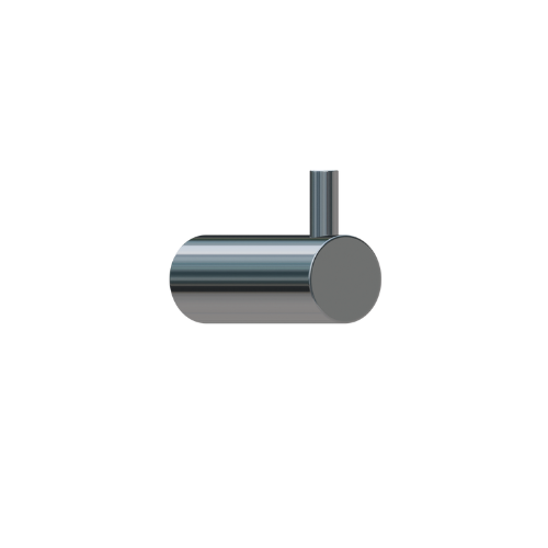 Metlam Hat and Coat Hook - Polished Stainless Steel - 20mm Wide
