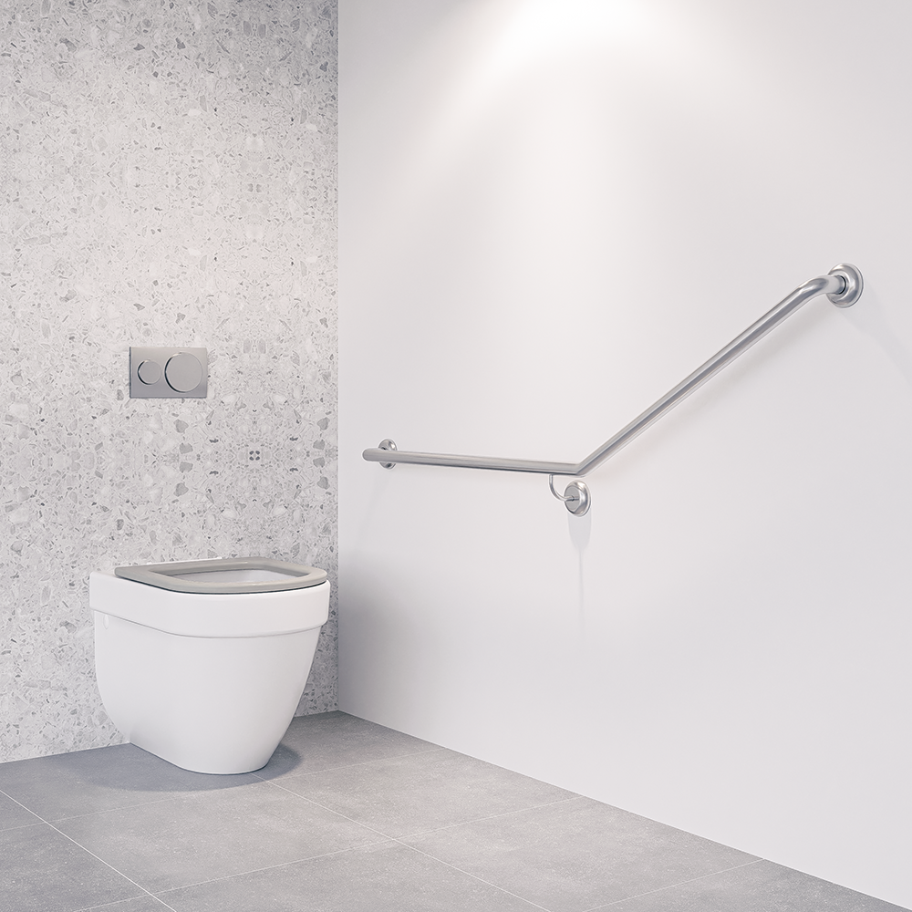 Metlam 30° Flush Mount Side Wall LH Grab Rail - product image 3