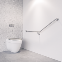 Metlam 30° Flush Mount Side Wall LH Grab Rail - product image 3