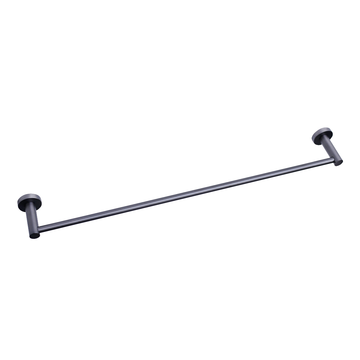 Modern National Mirage Single Towel Rail 600mm Gun Metal