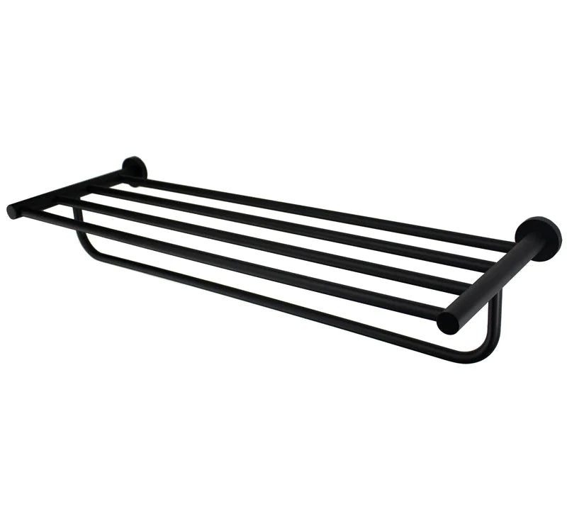Modern National Mirage Bathroom Shelf Black