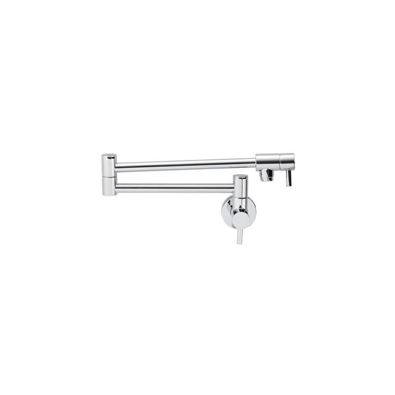 Modern National Star Mini Chrome Kitchen Pot Filler Chrome